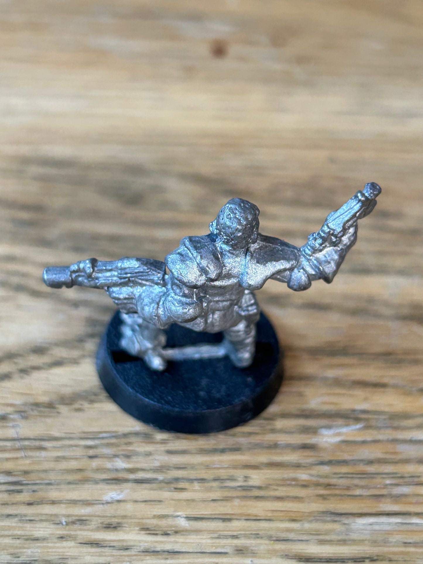 Warhammer 40k Rogue Trader Imperial Army Trooper Captain Armstrong Metal