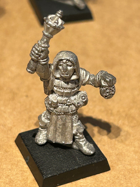 Citadel ADD3 Cleric with Mace (mid‑level) warhammer fantasy empire or Bretonnian