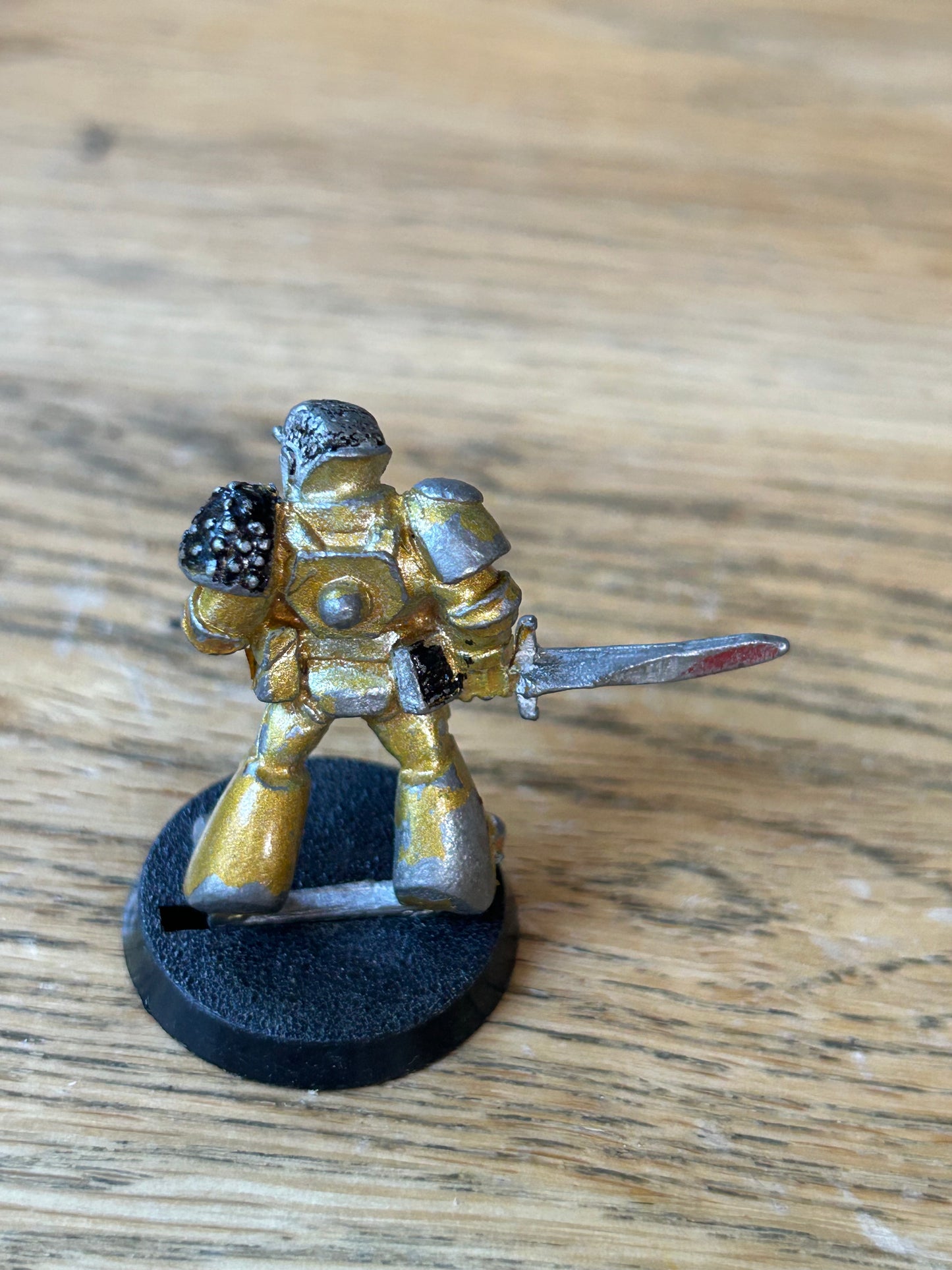 Rogue Trader RT01 Space Marine Captain Lowbroe / Reece Warhammer 40k Metal