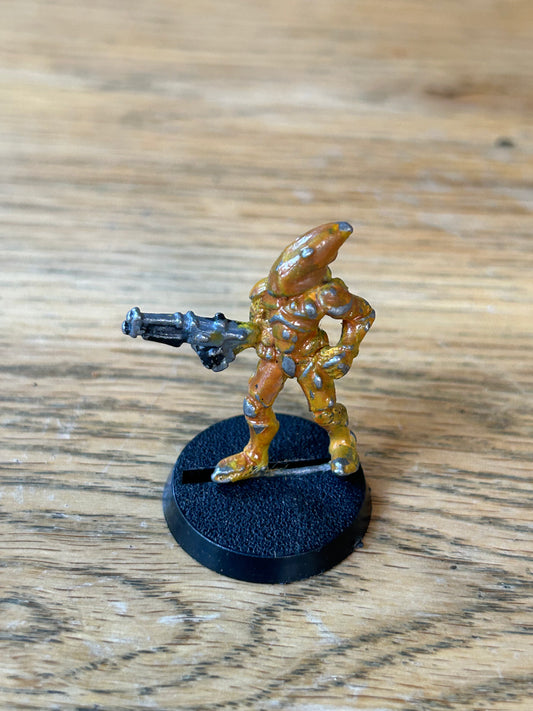 Eldar Guardian Caetra Darkflight Citadel GW Rogue Trader 1980s Metal