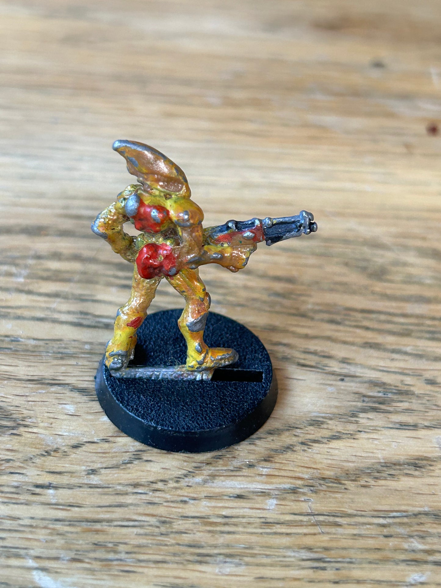 Eldar Guardian Caetra Darkflight Citadel GW Rogue Trader 1980s Metal