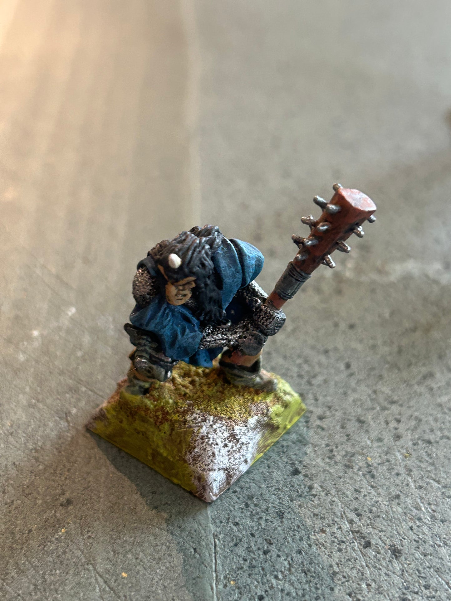 Ogre oni with mace , well painted,  metal (I don’t know the company)