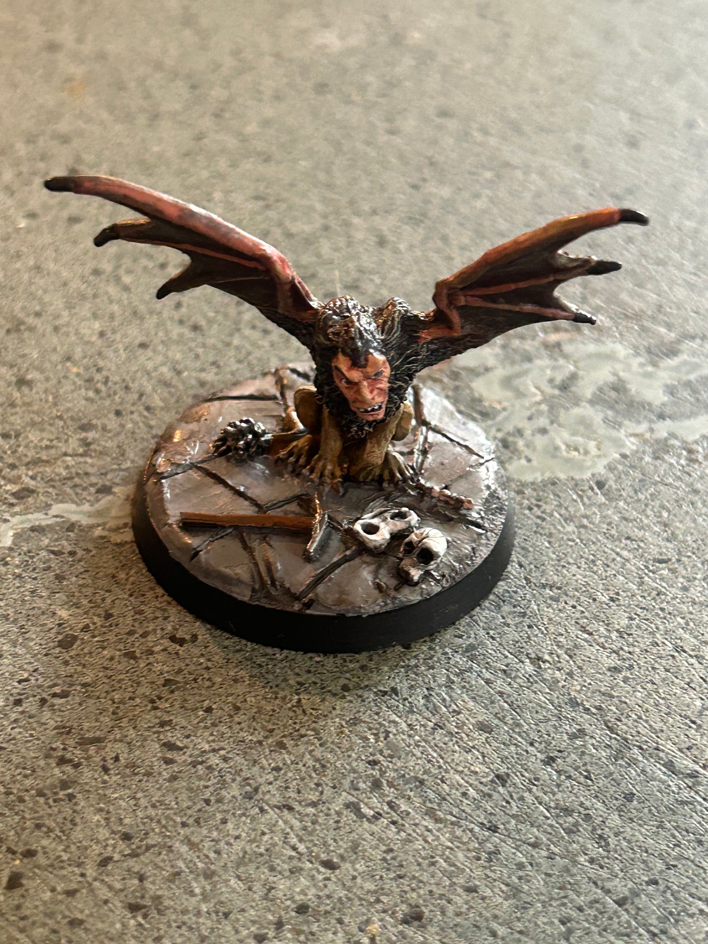 Werebat , well painted, plastic (I don’t know the company)