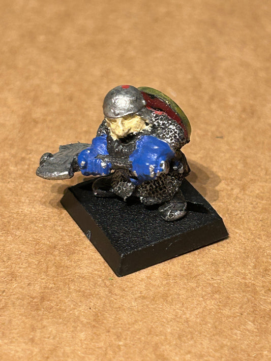 1987 Dwarf Adventurer 0305 10 D4 Little Andii Citadel Fighter Warhammer Army D&D
