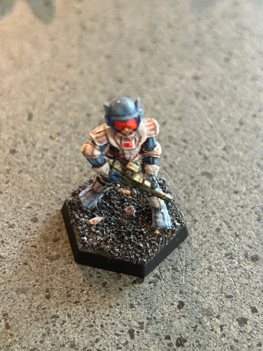 1987 PARA1 Paranoia Security Guard Blue Trooper Vulture Citadel Troubleshooter