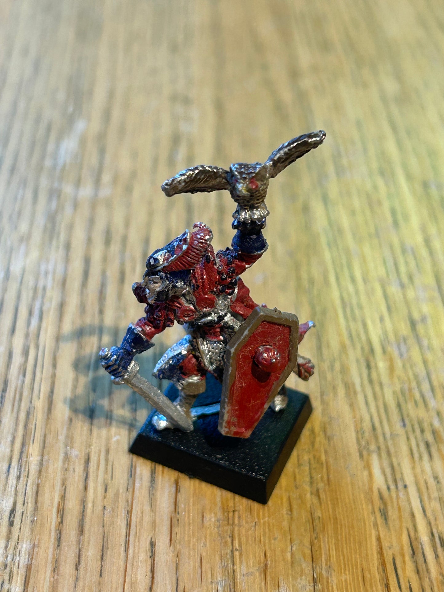 RR11 MENGIL MANHIDES EAN HAWKBANE DARK ELVES ELF WARHAMMER fantasy 3RD EDITION METAL