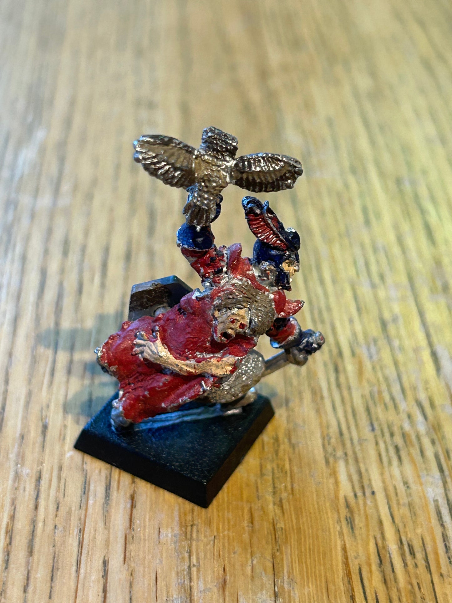 RR11 MENGIL MANHIDES EAN HAWKBANE DARK ELVES ELF WARHAMMER fantasy 3RD EDITION METAL