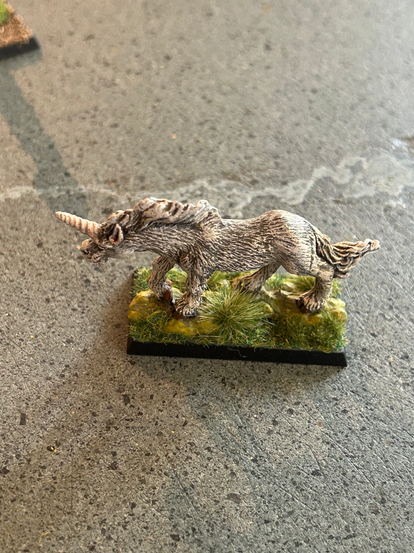 Grenadier Models Unicorn (missing Female Maid) Metal Fantasy Lords 1985