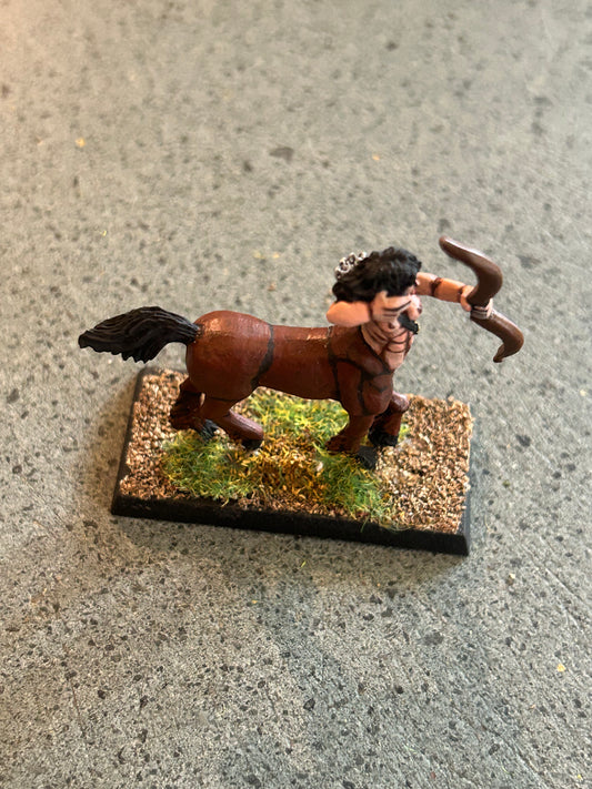 Centaur with bow metal (I don’t know the company)