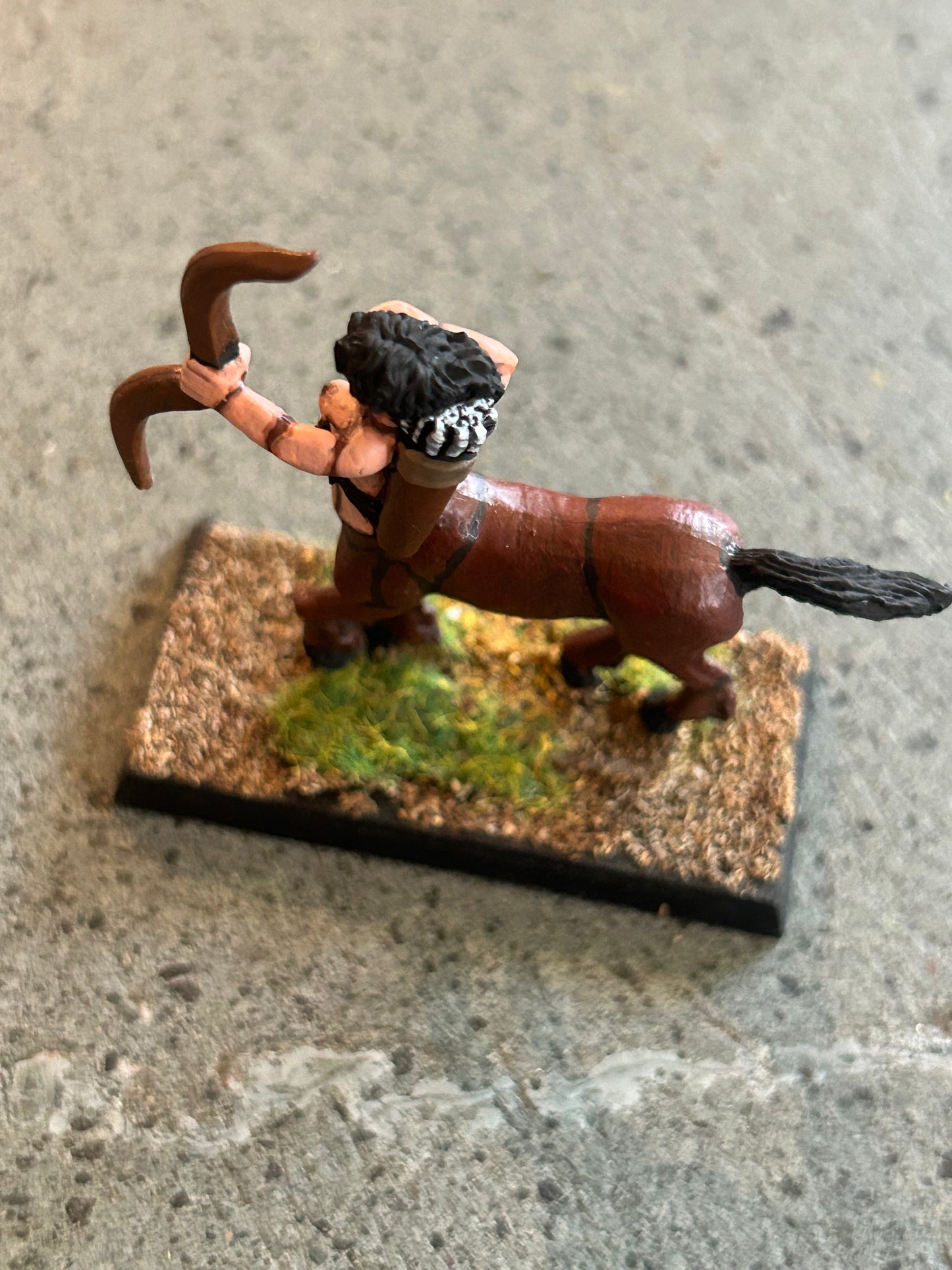 Centaur with bow metal (I don’t know the company)