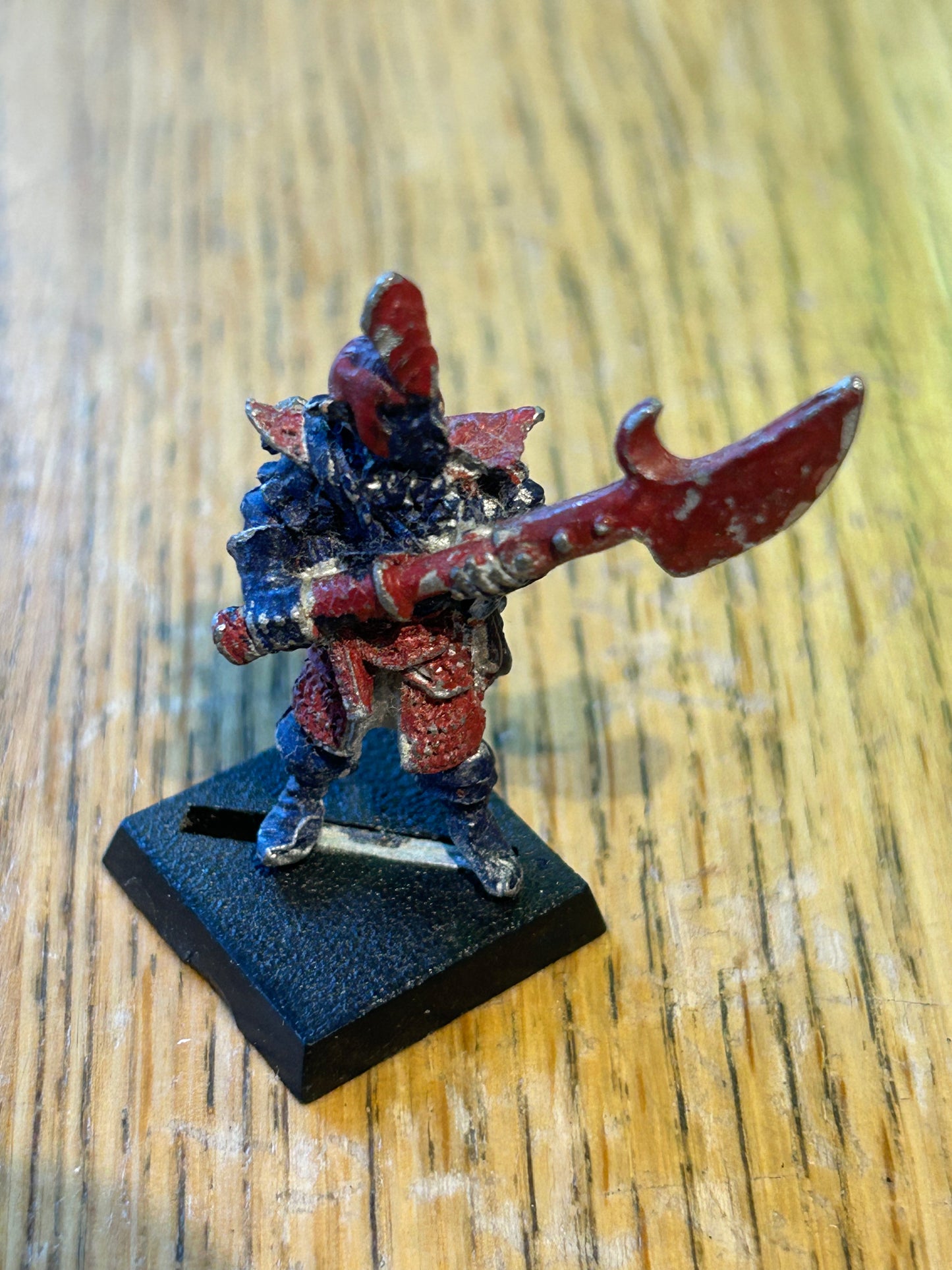 Warhammer Fantasy Old World C09 Dark elf with halberd Kranthar Mancleaver