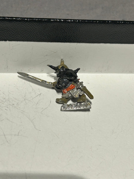 Citadel C06 Chaos Dwarf Spikes Harvey Wotan Metal Oldhammer miniature 1985 OOP