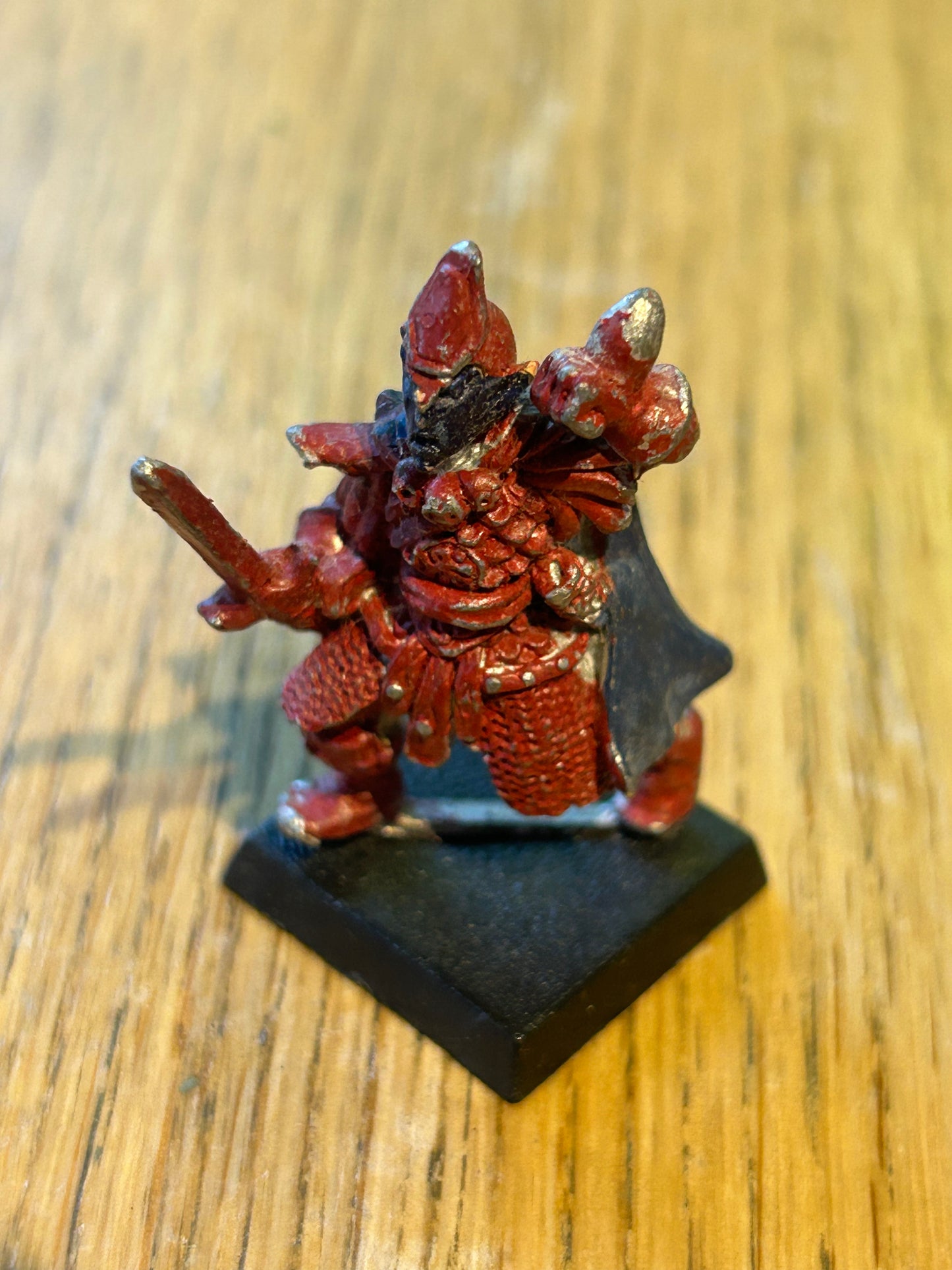 Warhammer Fantasy Dark Elf C09 Garthar The Strong 1980s Metal