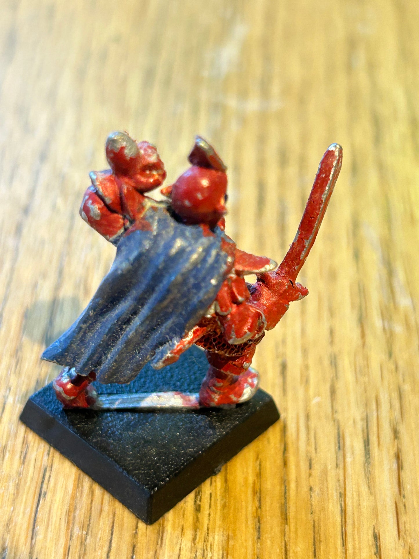 Warhammer Fantasy Dark Elf C09 Garthar The Strong 1980s Metal