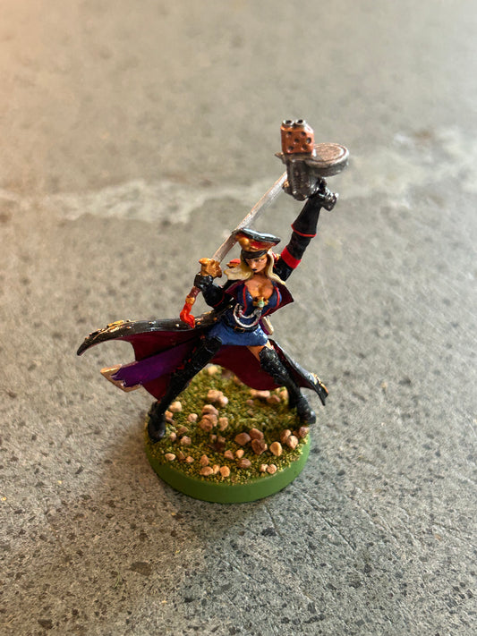 Kapitan Ivanka Kurganova Raging Heroes proxy imperial guard commissar