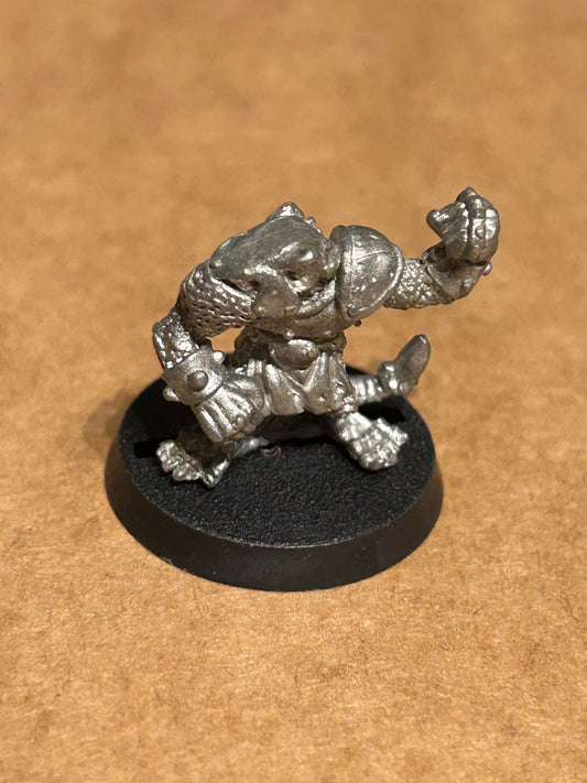Bloodbowl Skaven lineman 2nd Edition Metal Figure Games Workshop Blood Bowl 1988