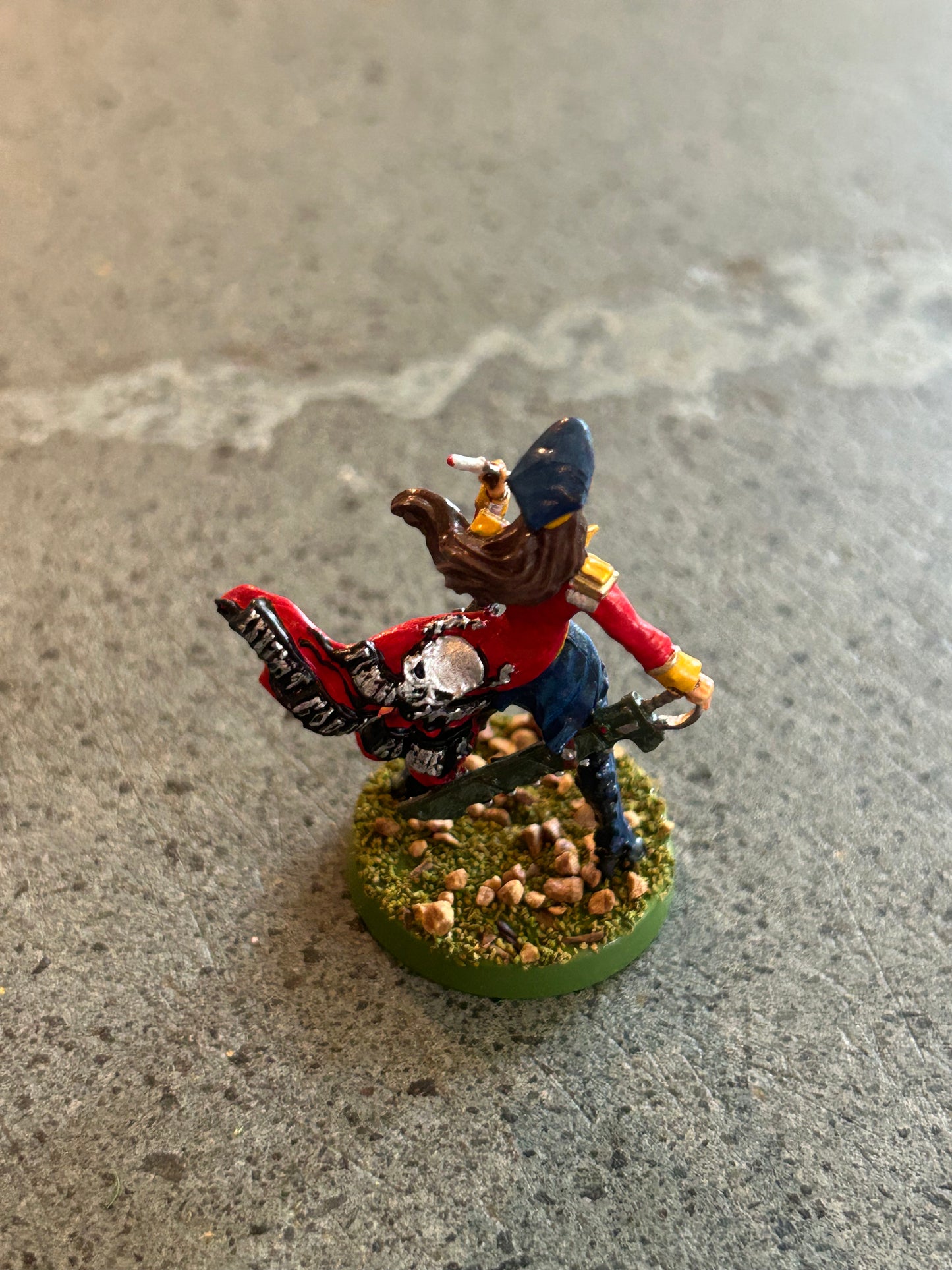 Admiral Olga Kurganova
 Raging Heroes proxy imperial guard commissar