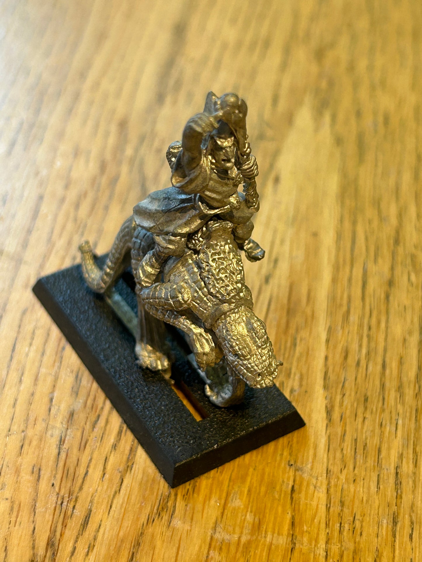 1985 Dark Elf C21 G Cold One Rider Addlecore Sorcerer Citadel Cavalry Warhammer