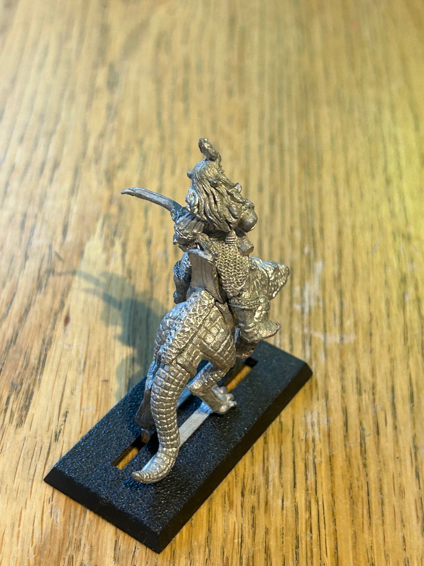 Citadel Warhammer 80s C21 Dark Elf Dazibow on Cold One