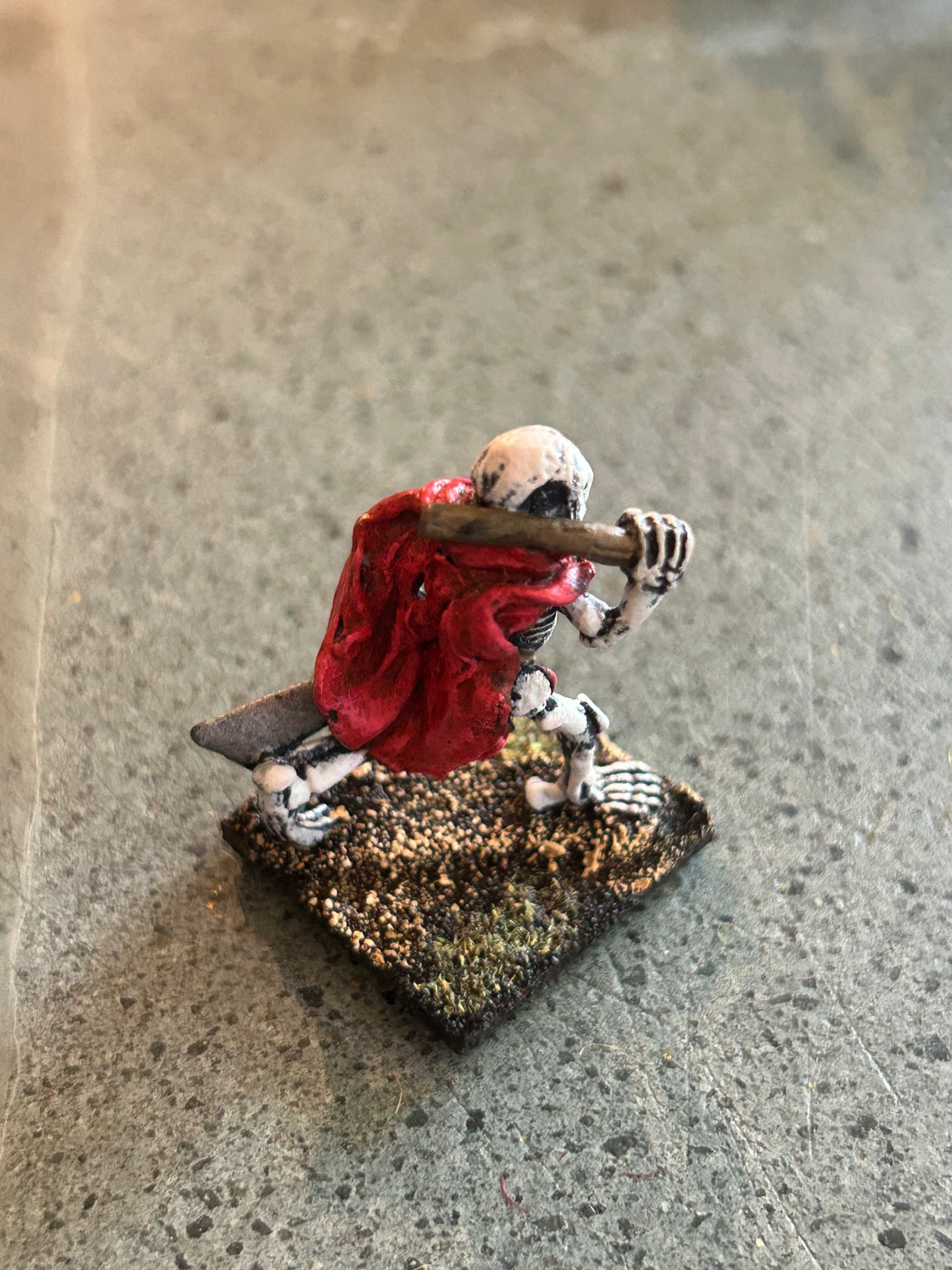 Essex miniatures Bob Olley skeleton or zombie