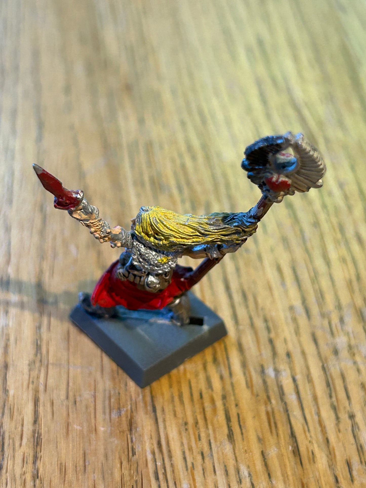 Kaia Stormwitch Standard Bearer Metal RRD4 Skarlocs Wood Elf Realms