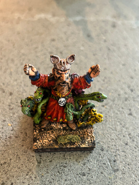Q46 Wizard: with the Medusa touch (surrounded by snakes) Essex miniatures