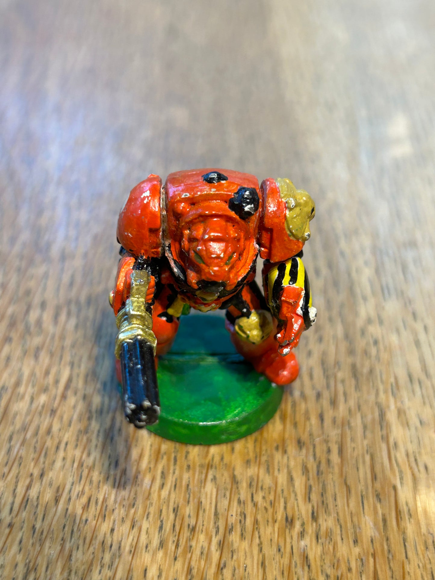 Metal Space Marine Terminator with autocannon