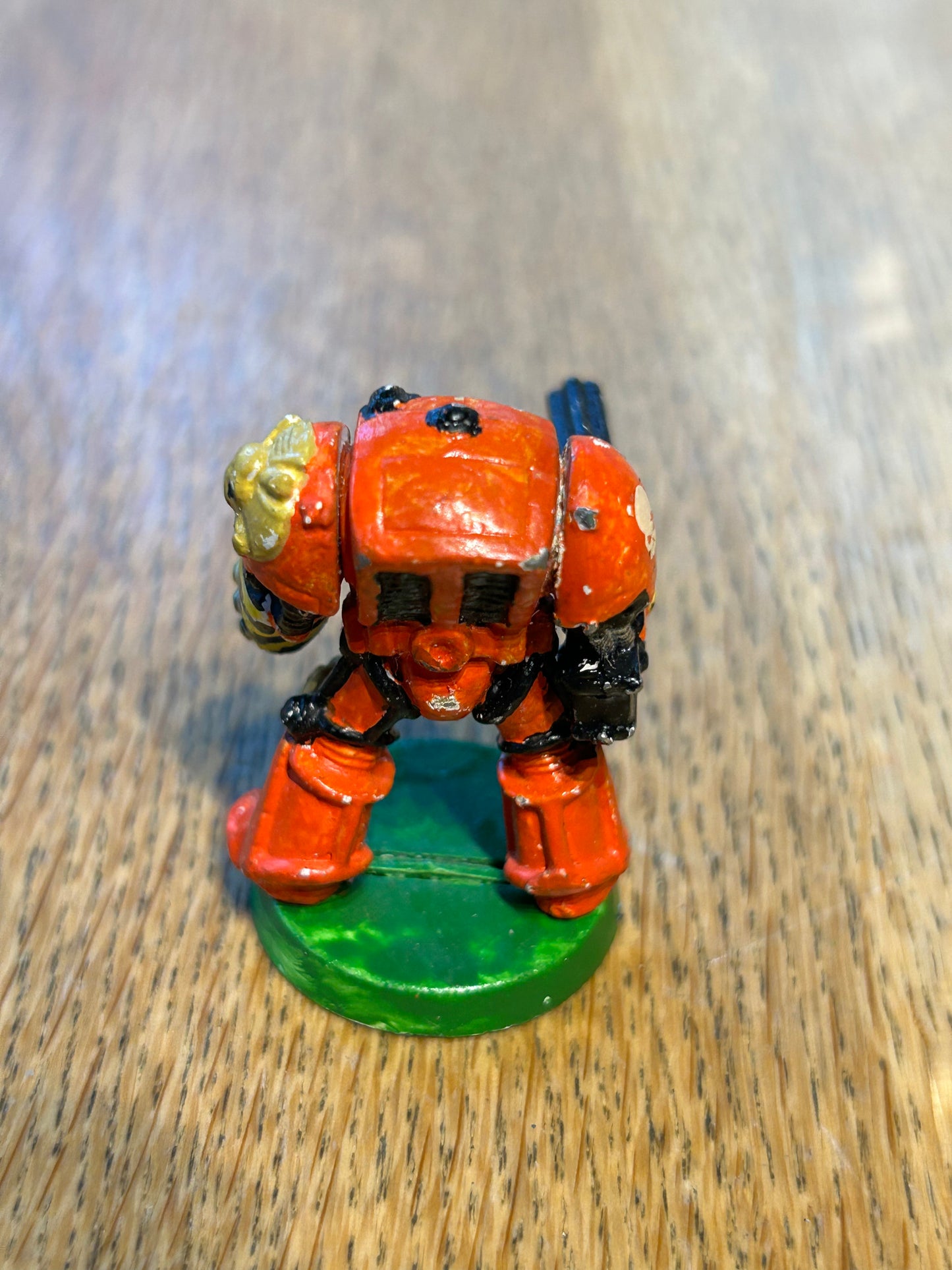 Metal Space Marine Terminator with autocannon