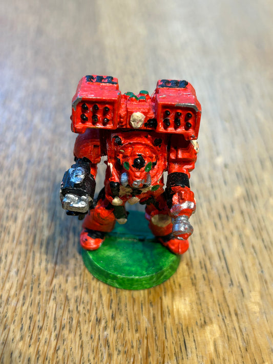 TERMINATOR WITH CYCLONE MISSILE LAUNCHER SPACE MARINES METAL WARHAMMER 40,000