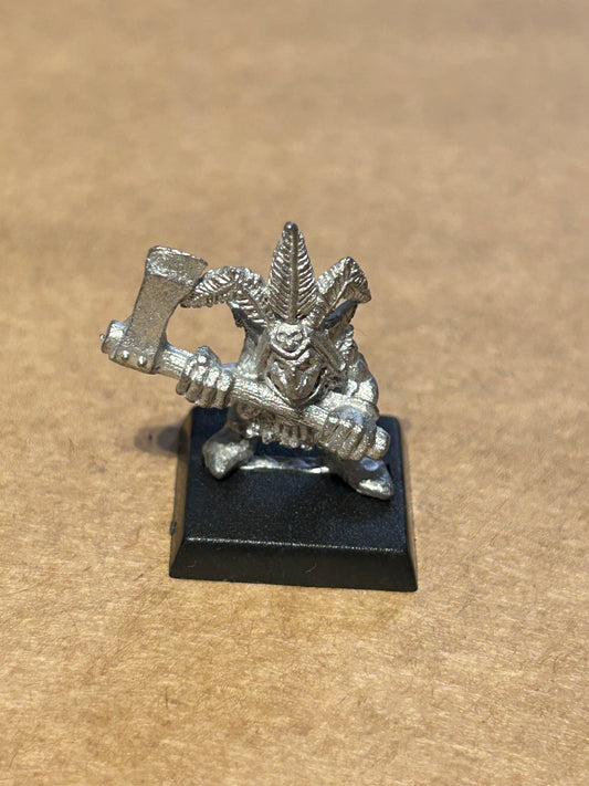 FOREST GOBLIN WITH AXE METAL WARHAMMER FANTASY AGE OF SIGMAR ORCS & GOBLINS (5 available)