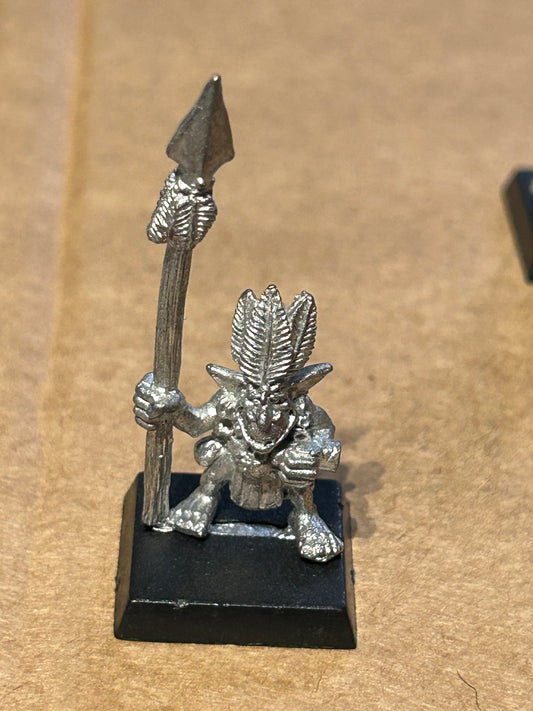 FOREST GOBLIN WITH spear METAL WARHAMMER FANTASY AGE OF SIGMAR ORCS & GOBLINS (5 available)