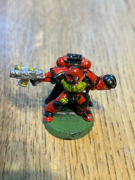 Blood AngelsWarhammer 40k Classic Metal Space Marine Captain OOP Rogue Trader