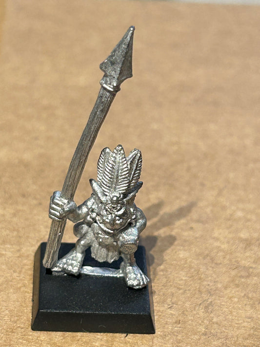 FOREST GOBLIN WITH spear METAL WARHAMMER FANTASY AGE OF SIGMAR ORCS & GOBLINS (5 available)