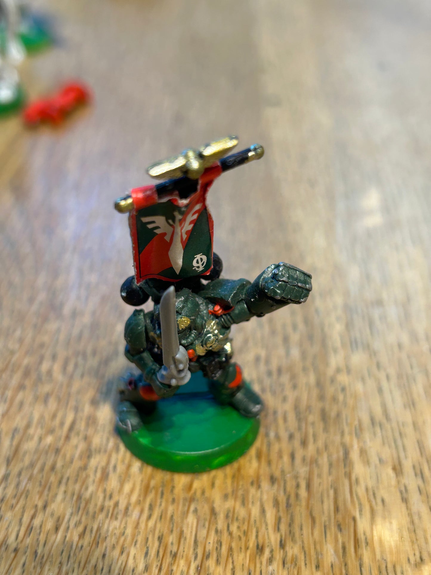 Warhammer 40k Dark Angels sergeant 2nd Edition Metal