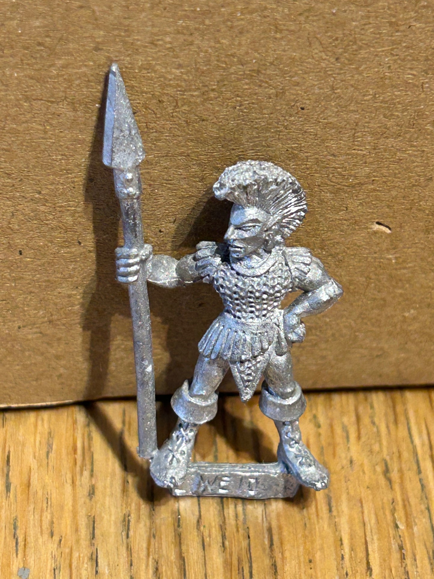 MM80 Wood Elf with spear Metal OOP 1989 Warhammer Fantasy Marauder  Elves