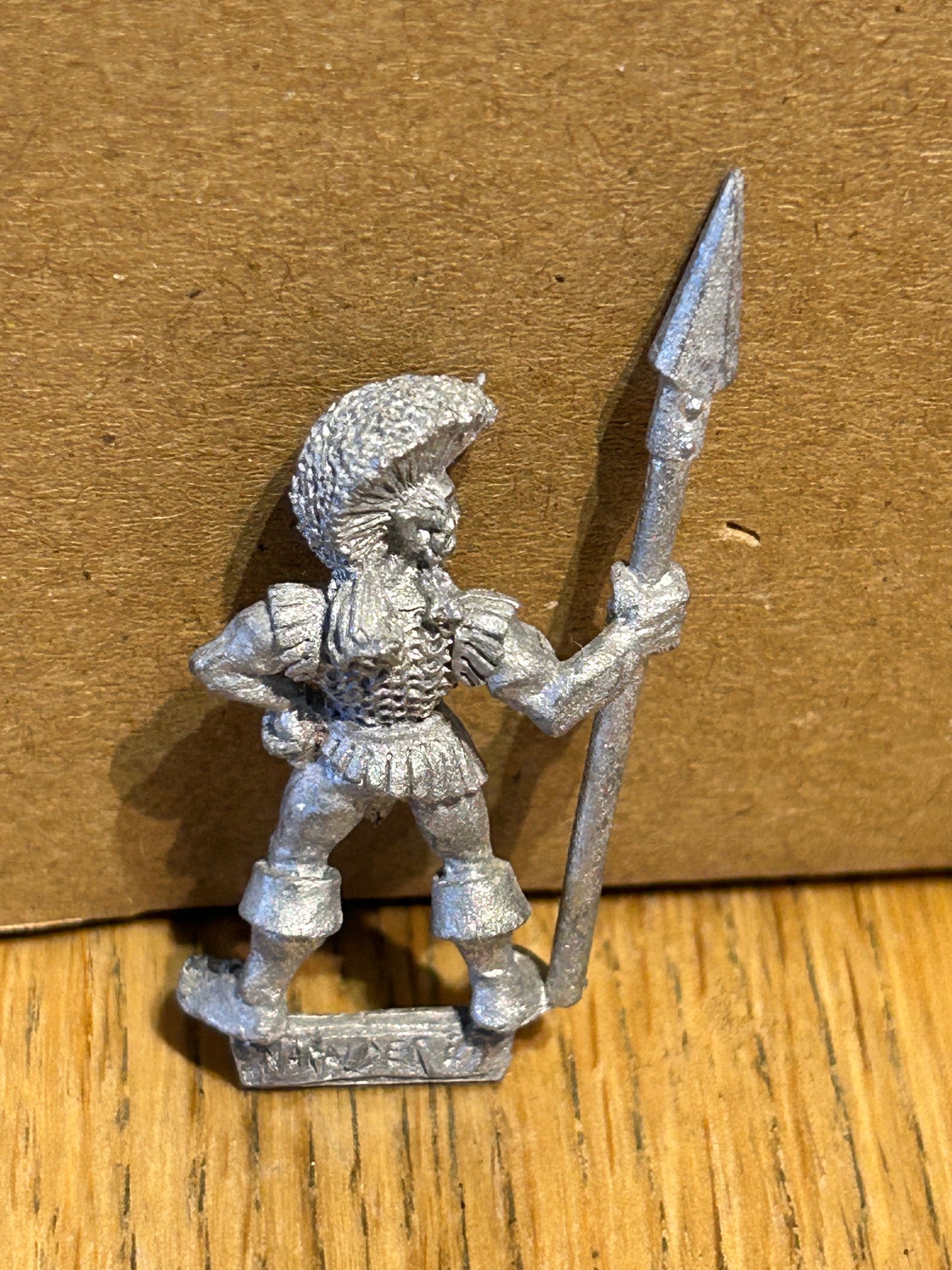 MM80 Wood Elf with spear Metal OOP 1989 Warhammer Fantasy Marauder  Elves