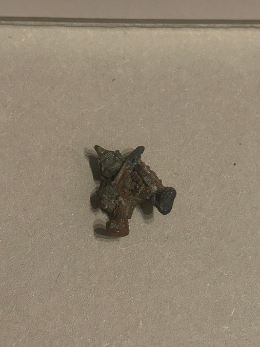 Warhammer fantasy goblin with sword and shield