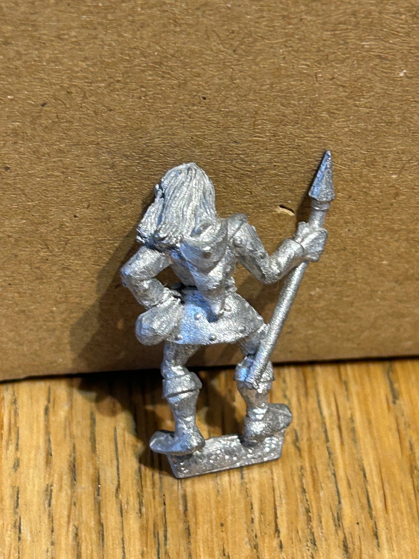 MM80 Wood Elf with javelin Metal OOP 1989 Warhammer Fantasy Marauder  Elves