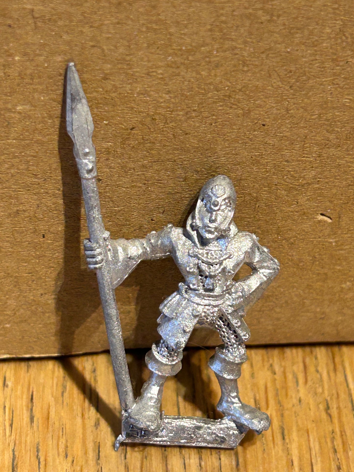 Games Workshop Warhammer Marauder Sea Elf with spear MM82 SE02 Elves Metal Figure Fantasy