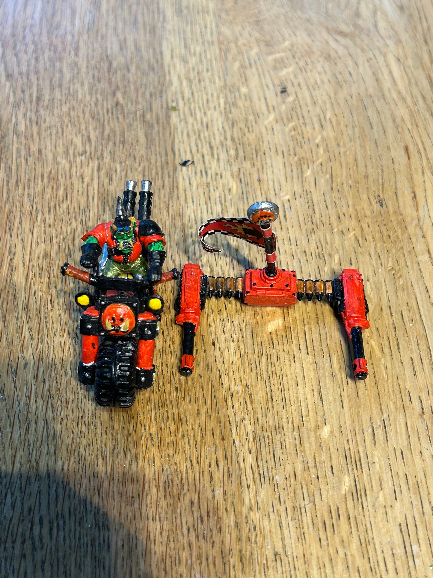 Warhammer 40k Gorka Morka Ork bike