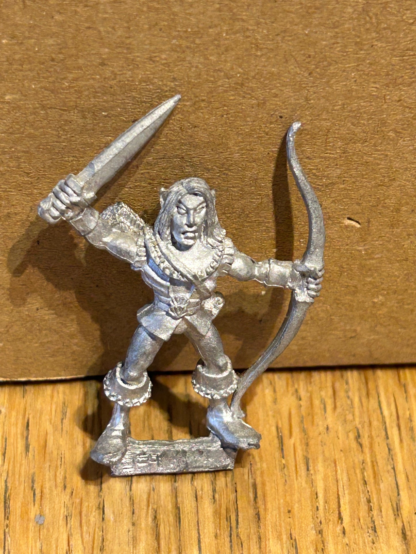 Games Workshop Warhammer Marauder Sea Elf with sword and bow MM82 SE009 Elves Metal Figure Fantasy