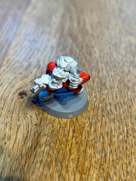 Warhammer 40K ORK BLOOD AXE KOMMANDO Metal Citadel 90s (missing top half of axe)