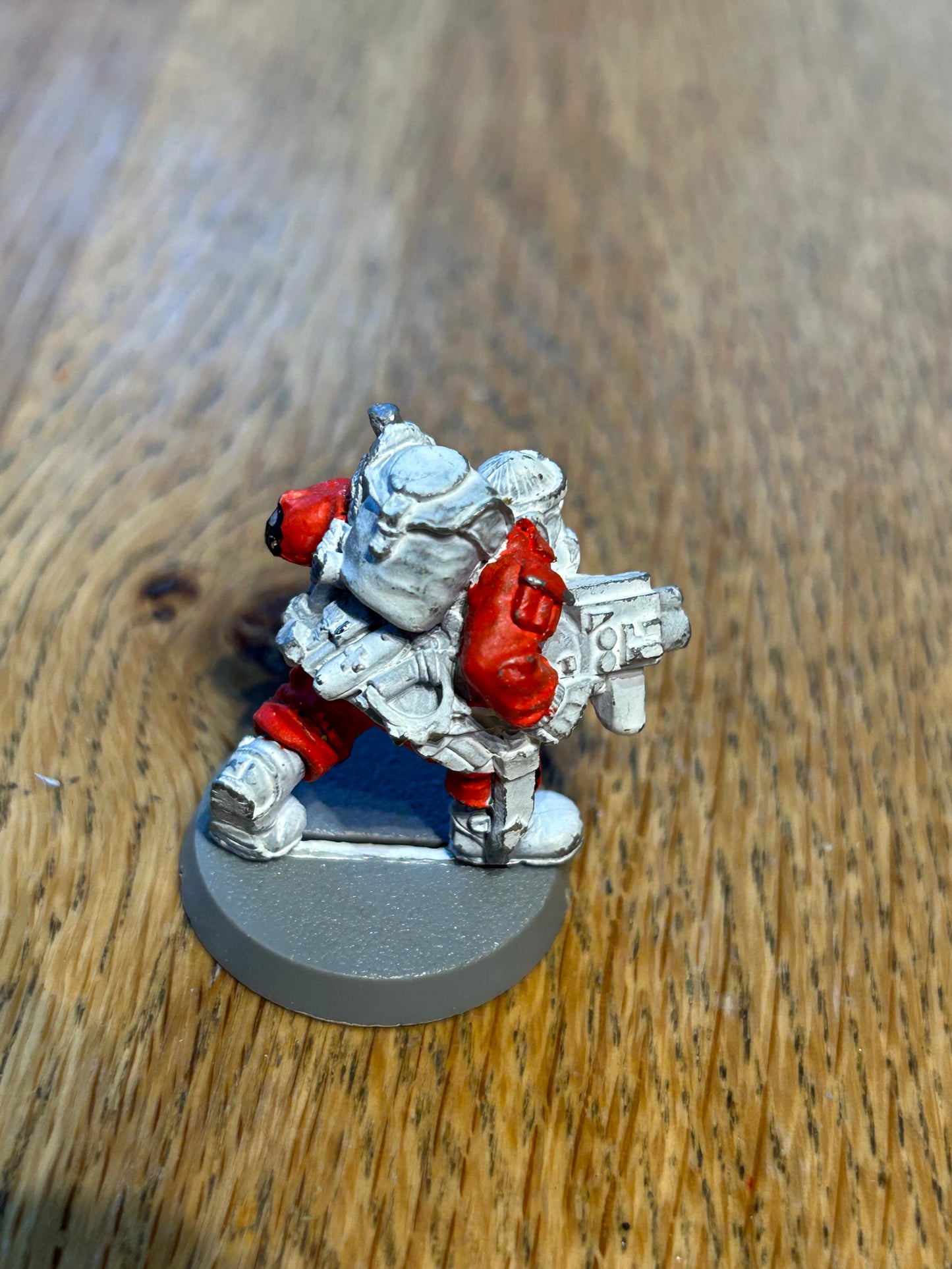 Warhammer 40K ORK BLOOD AXE KOMMANDO Metal Citadel 90s (missing top half of axe)