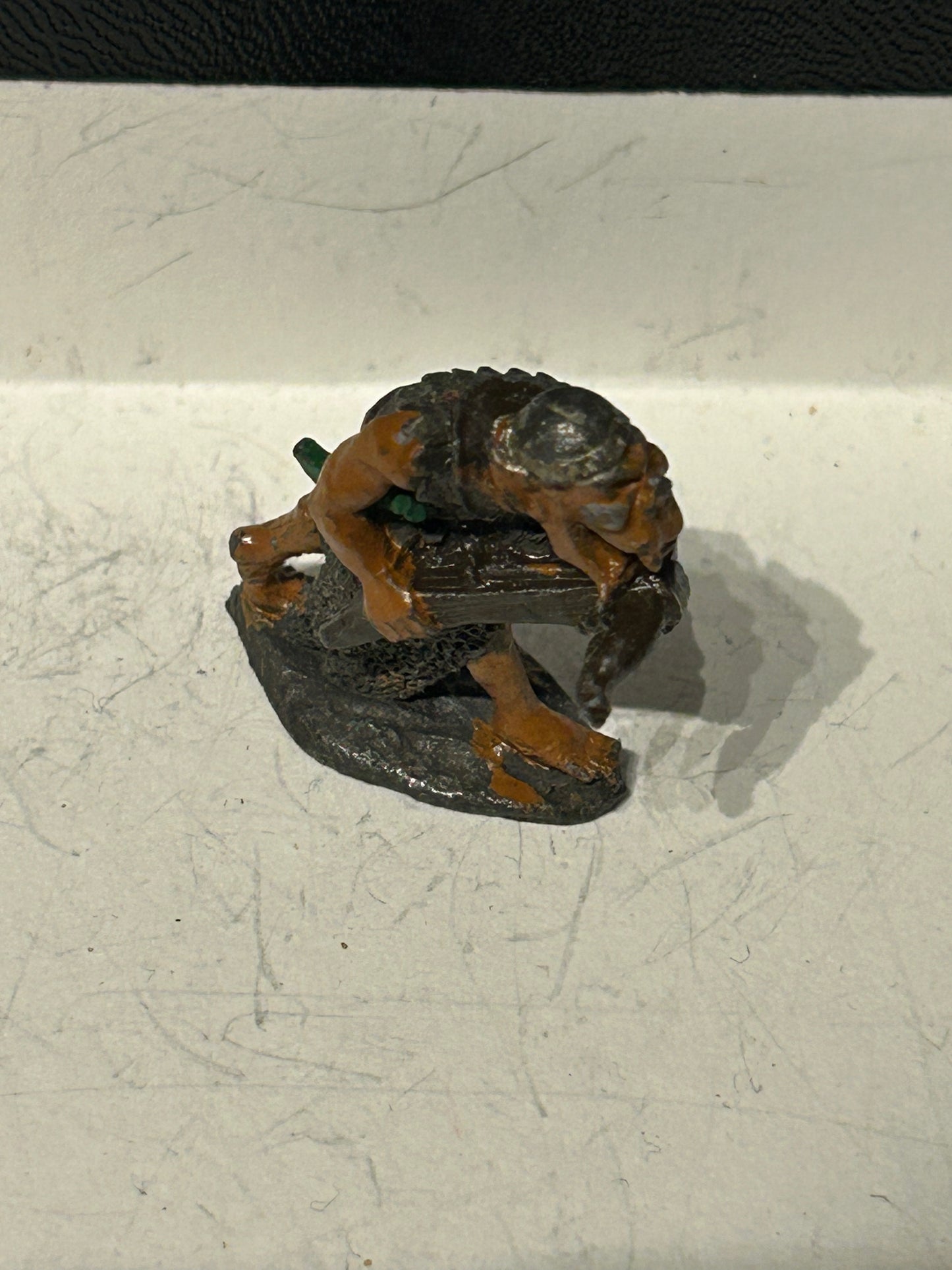 Citadel - Pre Slotta - Warhammer - C15 armoured Orc Warrior -  with crossbow 1984