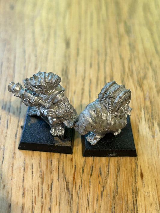 WARHAMMER Fantasy SKAVEN METAL Warp Fire Thrower old world 0601/05 war machines