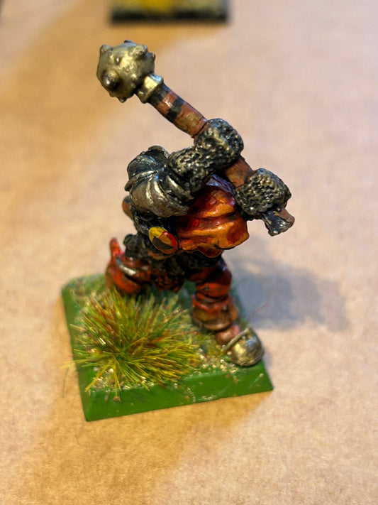 GW Chaos Warrior Chaos Champion Stro'Knor Macekiller - Metal