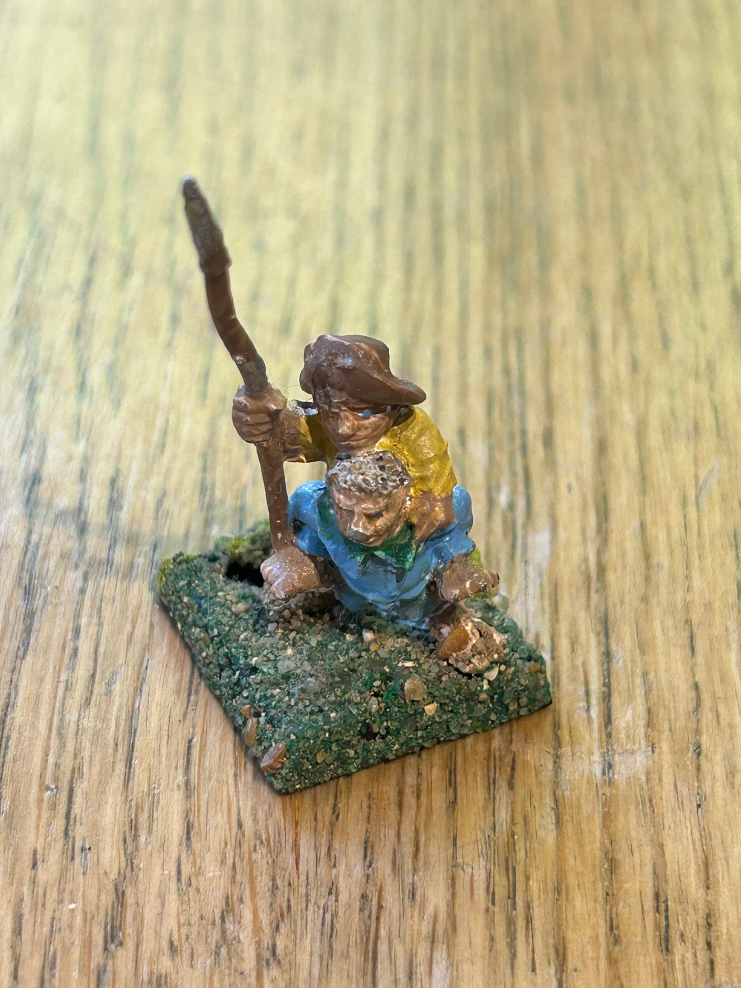 1987 C11 Halfling Lando & Grubb Hobbit Cavalry Citadel Warhammer Villager