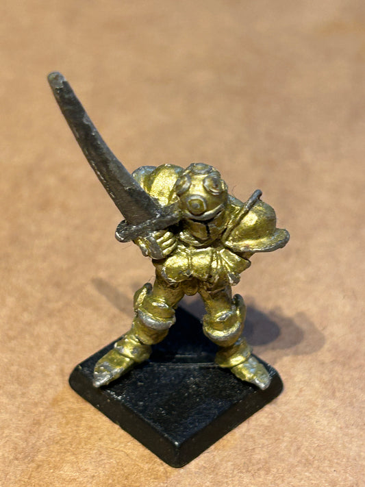 Citadel F2 Lords Of Battle Uhler the Disciplined Fighter Knight Metal 1060
