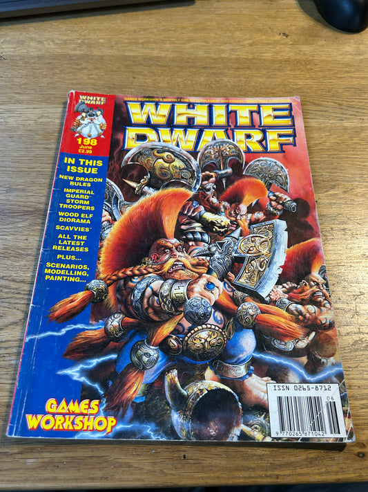 White dwarf issue 198 (no cards)