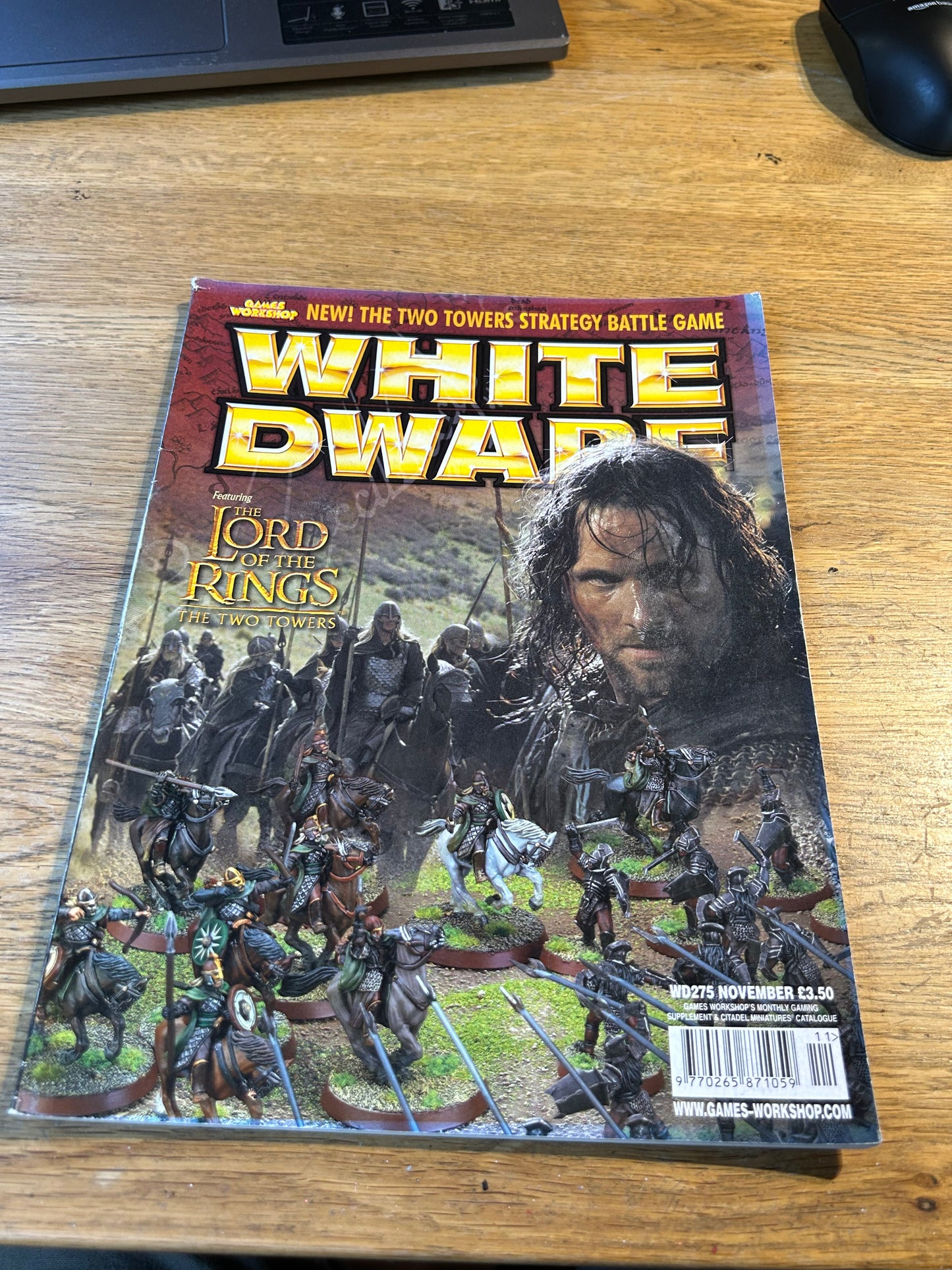 White dwarf issue 275 (moderate wear)